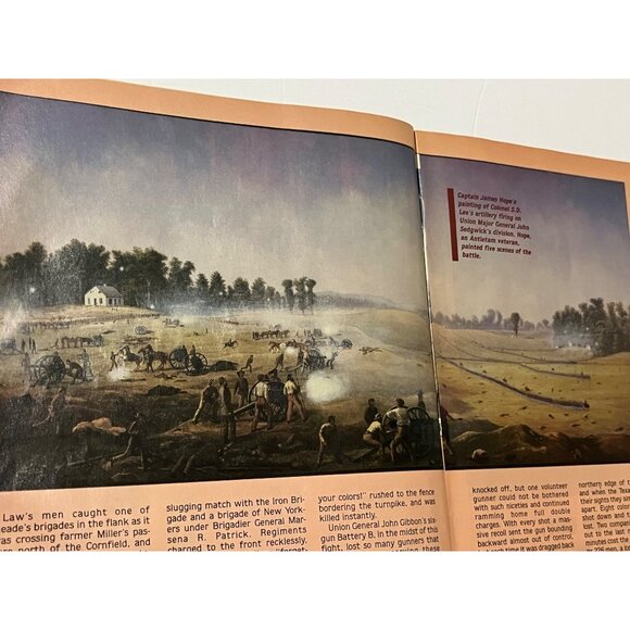 Civil War History Magazines & Historical Art Prints Bundle-3. 1987, 1987, 1991 - Picture 11 of 16